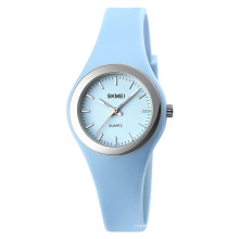 Skmei 1722 reloj de mujer reloj vendedor caliente de cuero marca de moda reloj